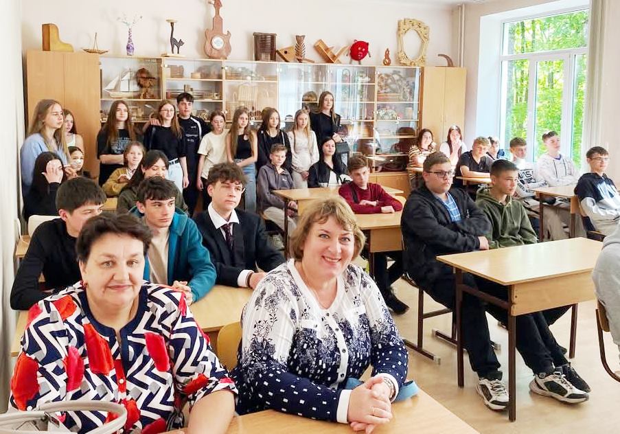 Знайомство матеріально-технічною базою кафедри сфери обслуговування та охорони праці